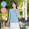 ベーシックな7分袖Tシャツ.|s4